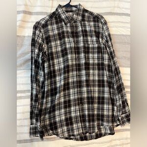Faded Glory small brown flannel